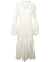 weißes Kleid von JONATHAN SIMKHAI