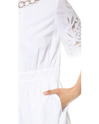 weißes Kleid von Tory Burch