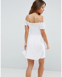 weißes Kleid von Asos