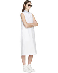 weißes Kleid von Jil Sander