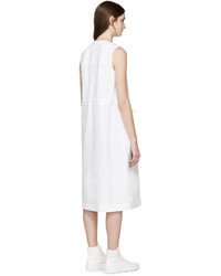 weißes Kleid von Jil Sander