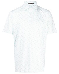 weißes Kurzarmhemd mit Blumenmuster von G/FORE