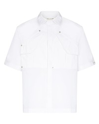 weißes Kurzarmhemd von 1017 Alyx 9Sm