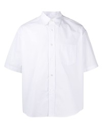 weißes Kurzarmhemd von Ami Paris