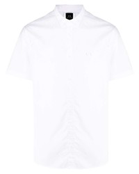 weißes Kurzarmhemd von Armani Exchange