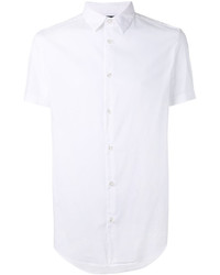 weißes Kurzarmhemd von Armani Jeans