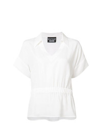 weißes Kurzarmhemd von Boutique Moschino