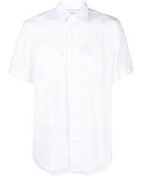 weißes Kurzarmhemd von Brunello Cucinelli