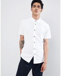 weißes Kurzarmhemd von Burton Menswear