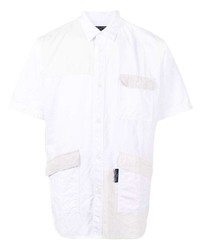 weißes Kurzarmhemd von Comme des Garcons Homme