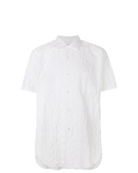 weißes Kurzarmhemd von Comme Des Garcons SHIRT