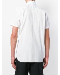 weißes Kurzarmhemd von Comme Des Garcons SHIRT