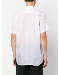 weißes Kurzarmhemd von Comme Des Garcons SHIRT