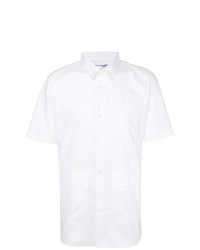 weißes Kurzarmhemd von Comme Des Garçons Shirt Boys