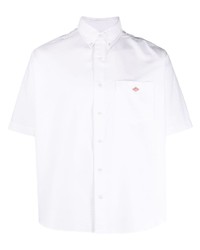 weißes Kurzarmhemd von Danton