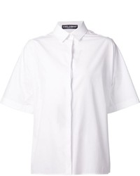 weißes Kurzarmhemd von Dolce & Gabbana