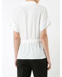weißes Kurzarmhemd von Boutique Moschino