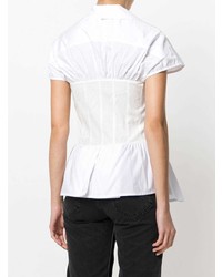 weißes Kurzarmhemd von Aalto