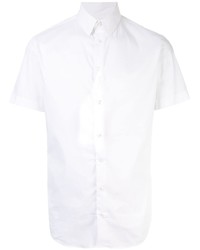 weißes Kurzarmhemd von Giorgio Armani