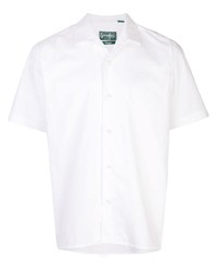 weißes Kurzarmhemd von Gitman Vintage