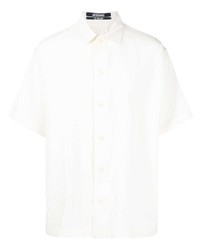 weißes Kurzarmhemd von Jacquemus