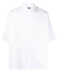 weißes Kurzarmhemd von Jacquemus
