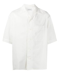 weißes Kurzarmhemd von Lemaire