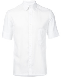 weißes Kurzarmhemd von Lemaire