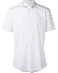 weißes Kurzarmhemd von Les Hommes