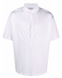 weißes Kurzarmhemd von Low Brand