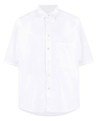 weißes Kurzarmhemd von Low Brand