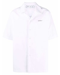 weißes Kurzarmhemd von Off-White