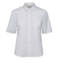 weißes Kurzarmhemd von Selected Femme