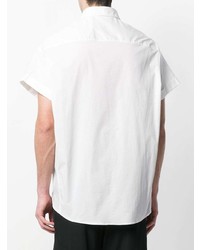 weißes Kurzarmhemd von Versace Collection