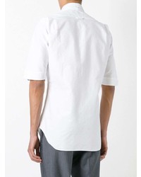 weißes Kurzarmhemd von Thom Browne