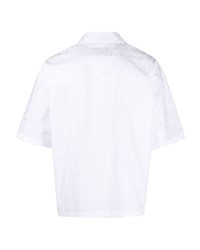 weißes Kurzarmhemd von Le 17 Septembre