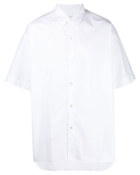 weißes Kurzarmhemd von Studio Nicholson