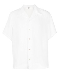 weißes Kurzarmhemd von Séfr