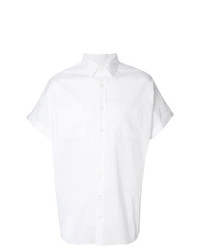 weißes Kurzarmhemd von Versace Collection