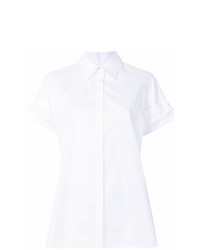 weißes Kurzarmhemd von Victoria Victoria Beckham