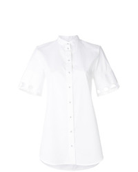 weißes Kurzarmhemd von Victoria Victoria Beckham