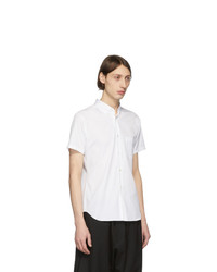 weißes Kurzarmhemd von Comme Des Garcons SHIRT