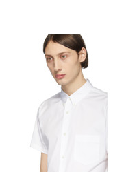 weißes Kurzarmhemd von Comme Des Garcons SHIRT