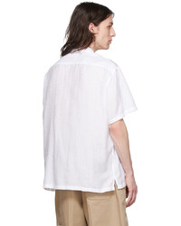 weißes Kurzarmhemd von Versace