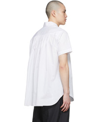 weißes Kurzarmhemd von Fumito Ganryu