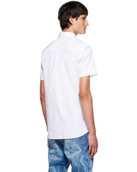 weißes Kurzarmhemd von Moschino