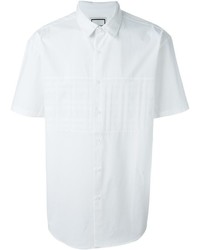 weißes Kurzarmhemd von Wooyoungmi