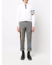 weißes Langarmhemd von Thom Browne