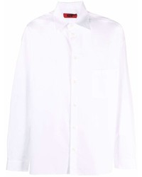 weißes Langarmhemd von 424