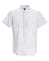 weißes Langarmhemd von Armani Exchange